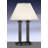 Gunmetal Square Post Metal USB Table Lamp