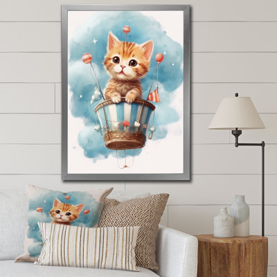 «Nursery Kitten Cuddles II», reproduction sur toile