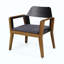 Ensemble de 2 fauteuils club d'extérieur en bois d'acacia avec coussins résistants à l'eau, durables et élégants pour tout patio