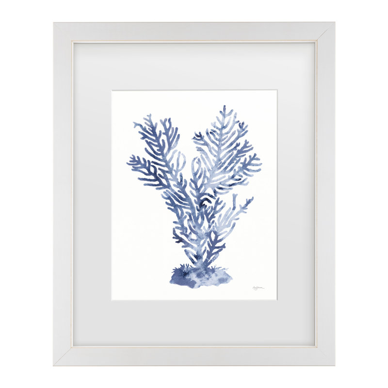 Œuvre encadrée, bolologia, corail urbain, H 16 po x l 13 po