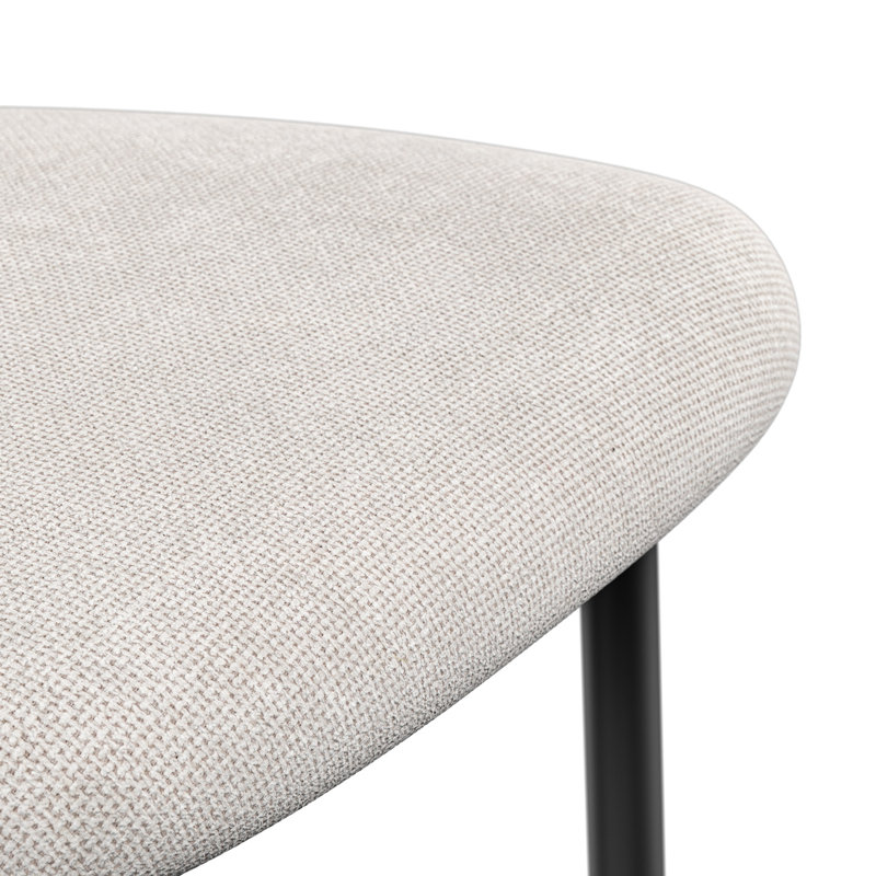 Upholstered Dining Chair, Beige