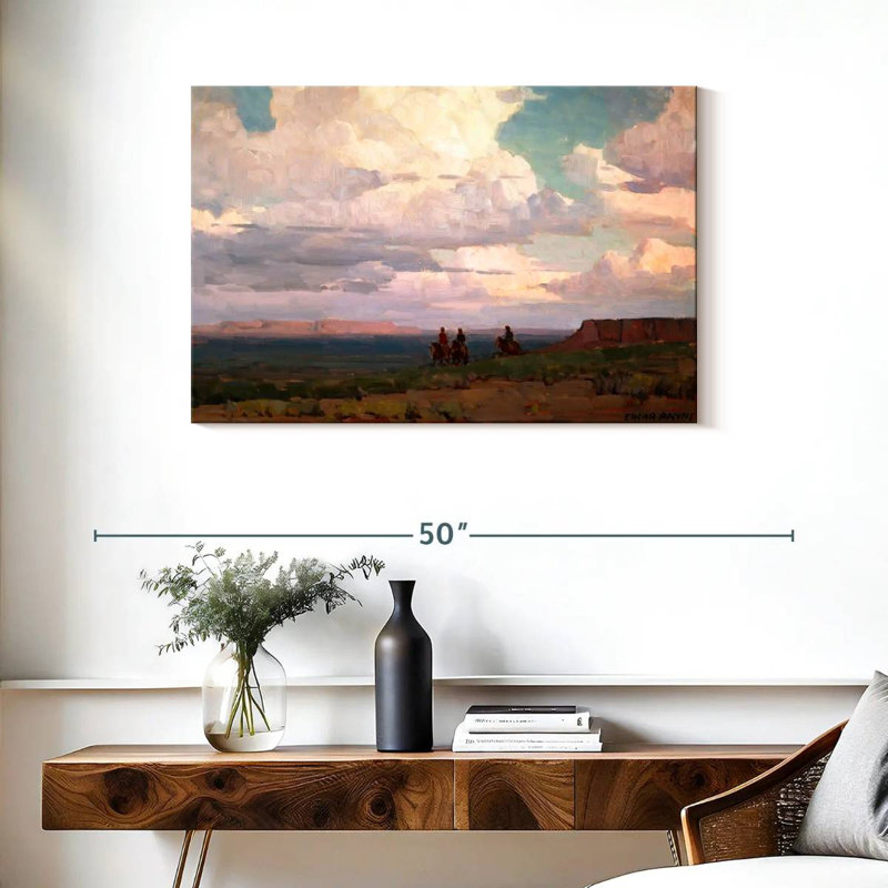 Lelar Near Canyon De Chelly, 24" H x 36" W