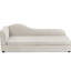 Chien beige moderne pour animaux de taille moyenne et grande - Vague irrégulière, vague simple, accoudoir simple, coussin moelleux, pieds en plastique bas pour chien beige, pieds, lin respirant