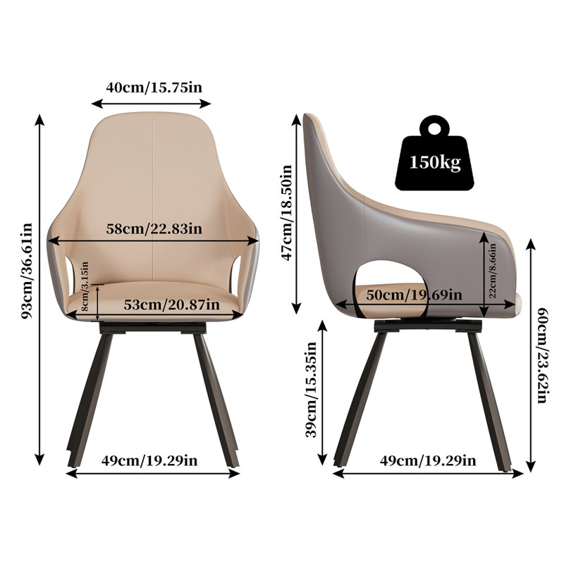 Nayatt 99.06cm H Microfiber / Microsuede Upholstered Armchair in Beige