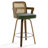 Upholstered Cane Back Counter & Bar Stool With Armrest-2104072119-2093350871-2093350866