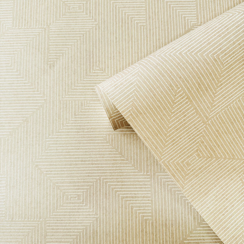 Zen 1000cm x 53cm Wallpaper Roll, Beige