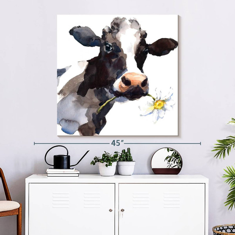 Brampt Daisy Cow, 33" H x 33" W