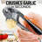Zulay Kitchen Premium Garlic Press Set - With Silicone Garlic Peeler & Brush-112727917