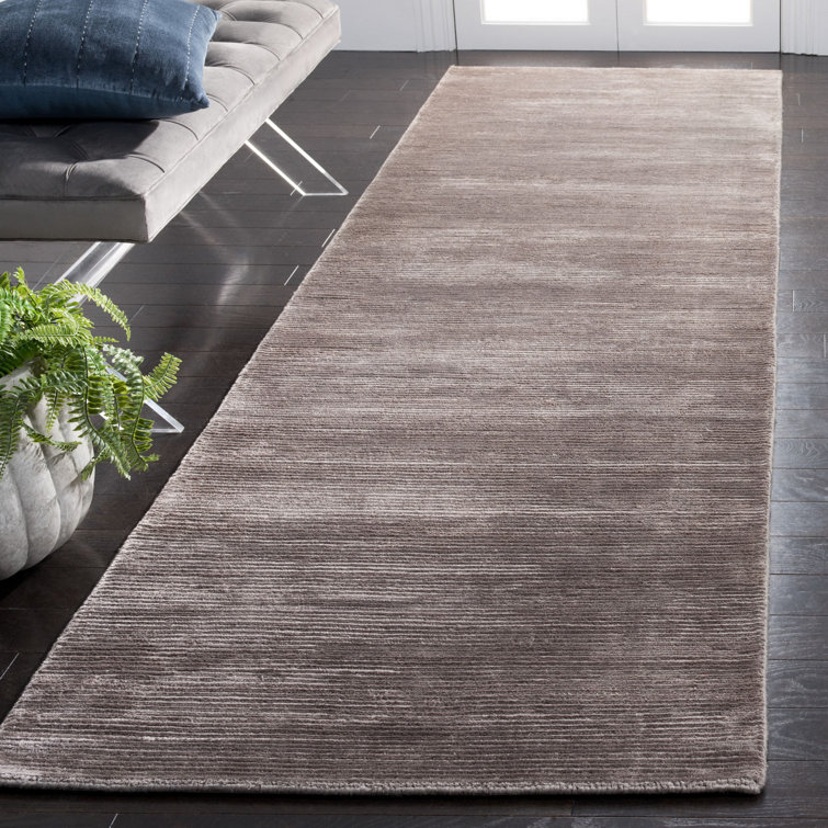 Mcelroy Hand-Knotted Area Rug in Graphite