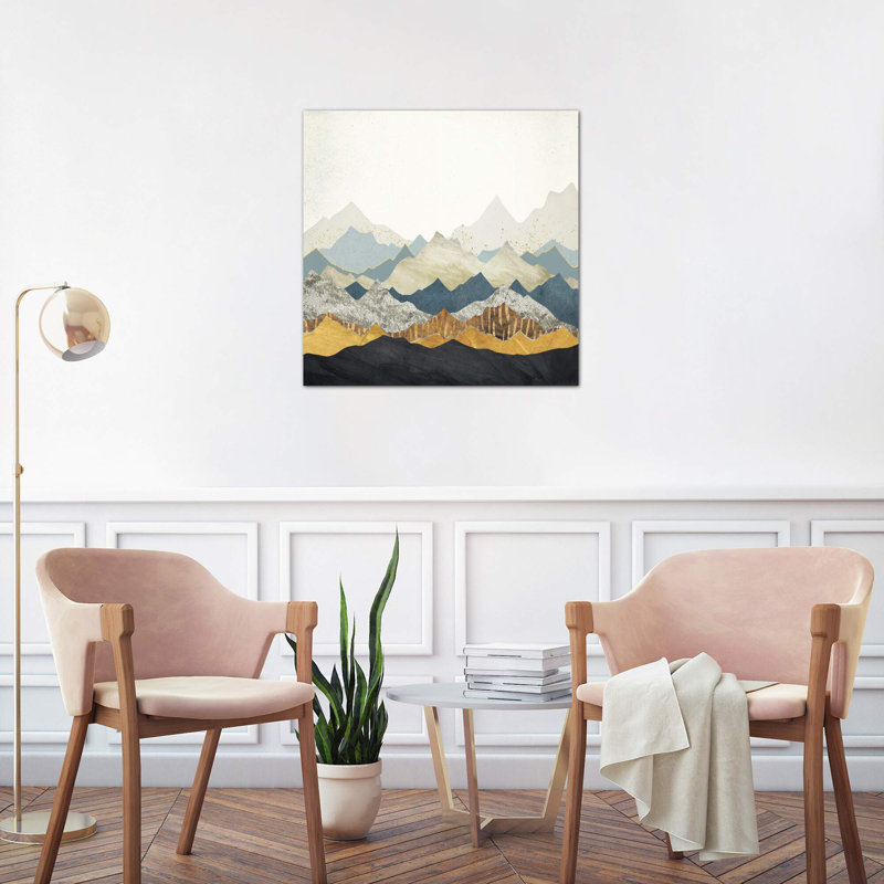 Distant Peaks by Distant Peaks - Wrapped Canvas Print, 66.04 cm H x 66.04 cm W x 1.91 cm D