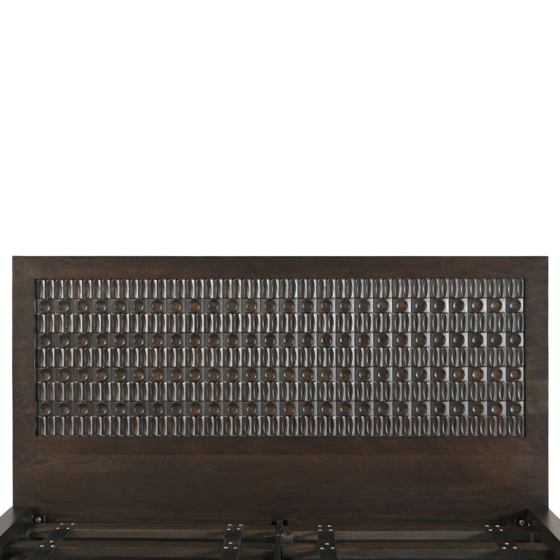 Jakarta Solid Wood Bed, Queen