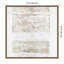 Impression sur toile encadrée «Earthy Burlap Impressions»-212865343