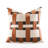 Patchwork Faux Leather Reversible Pillow Cover