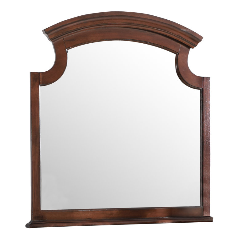 Summit 43"L x 44"H Mirror, Cappuccino