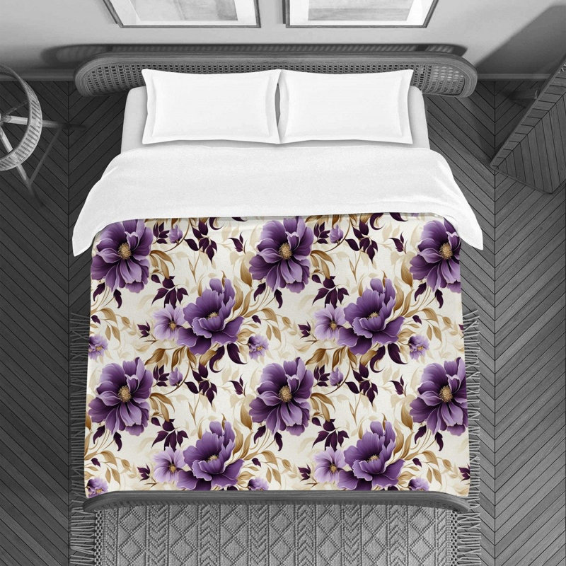 Literie floral Avnoor, Housse de couette grand