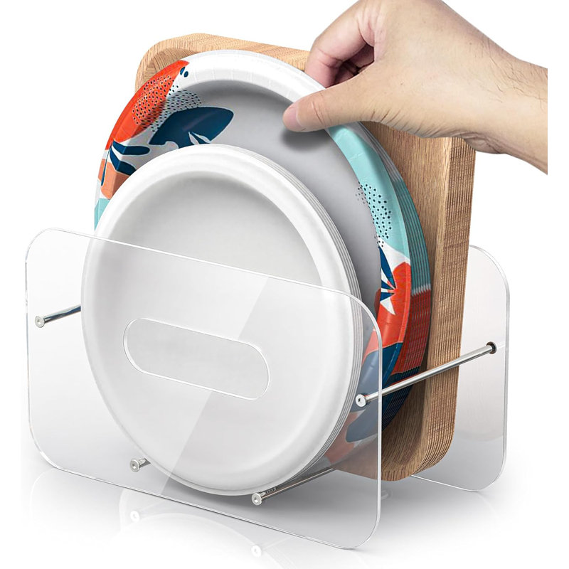 Distributeur de plaques rondes / carrées en plastique, en mousse et en papier