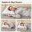 Bed Pillow, Hotel Collection Goose Down Blend Pillow For Sleeping, 3-Chamber Design, Medium Supportive, Hotel Pillow For Side Sleepers And Back Sleepers, Standard, 2 Of Set-574919310