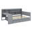Wooden Daybed With 3 Drawers,USB Ports And Desk-1561478641