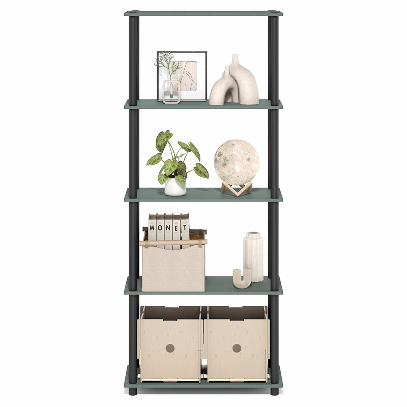 Bhuvan 145.8cm H x 59.94cm W Bookcase