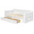 Multifunctional Daybed with Removable Desk, Storage Drawers & Hydraulic Side Table, Space-Saving Sofa Bed Frame-10368872-10368919