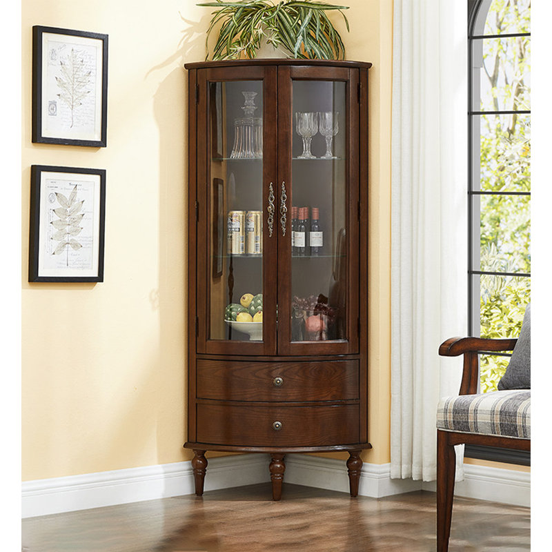 18.9 " L Solid Wood Bar Cabinet