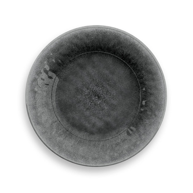 Keirin 22cm Melamine Salad Plate, Grey