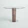 Bjorn Round Glass Top Metal Base Dining Table