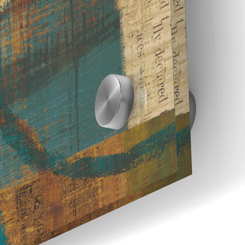 «Tranquility» par Michael Mullan, art mural en verre acrylique, H 24 po x l 48 po