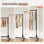 Commercial Heavy Duty Clothing Rack - Z Base Rolling Garment Rack, 181kg (400lbs) Capacity-258073496