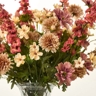 Faux Floral in Vase