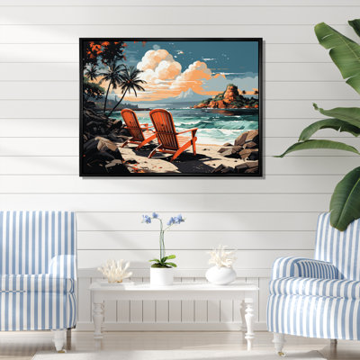 Ambriah Beach Tropical Vibes VI sur toile