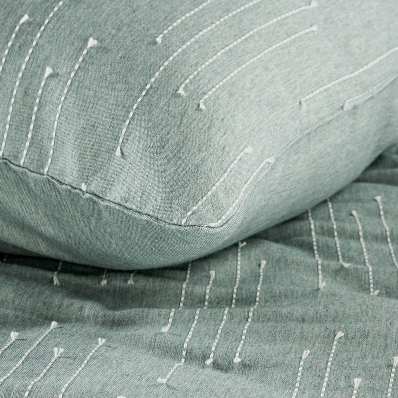 Solid Colour Duvet Cover Set with Pillowcases
