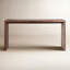 Chilton 60-Inch Rectangular Reclaimed Teak Waterfall Writing Desk