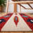 Eriksen Southwestern Flatweave Wool Cotton Beige/Red/Blue Area Rug-99776787