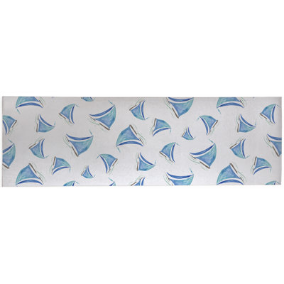 Summer Sailboats Outdoor Rug