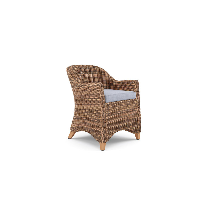 Truss Outdoor Teak Dining Armchair