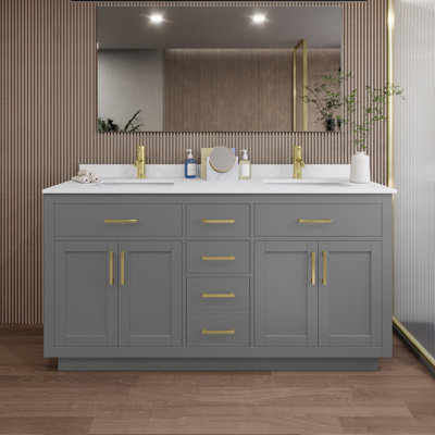 Beckett TK 66'' W Double Vanity