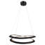  Luminaire suspendu 45 W DEL noir