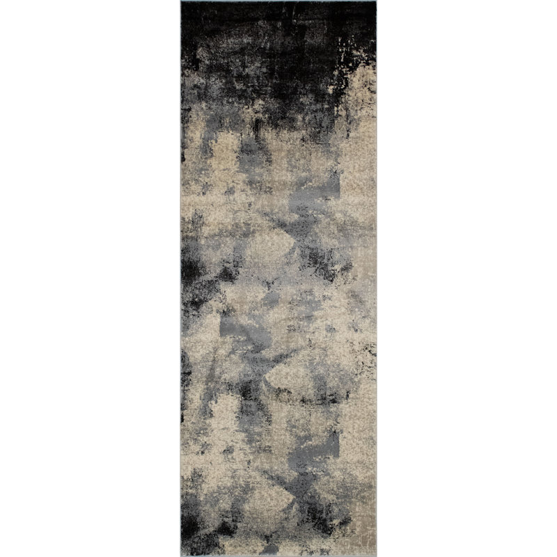 Kelson Abstract Indoor Rug, Runner 3' x 11'10"