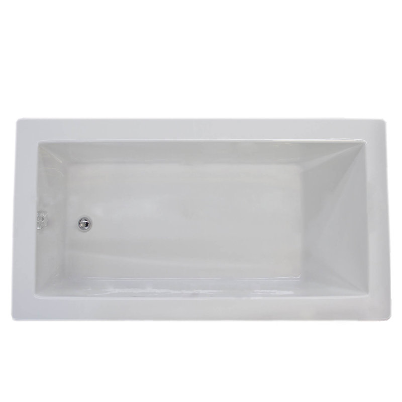 Guadeloupe 60'' x 30'' Soaking Acrylic Bathtub