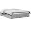 Vidaxl Bed Frame With Drawers Concrete Grey-533798027