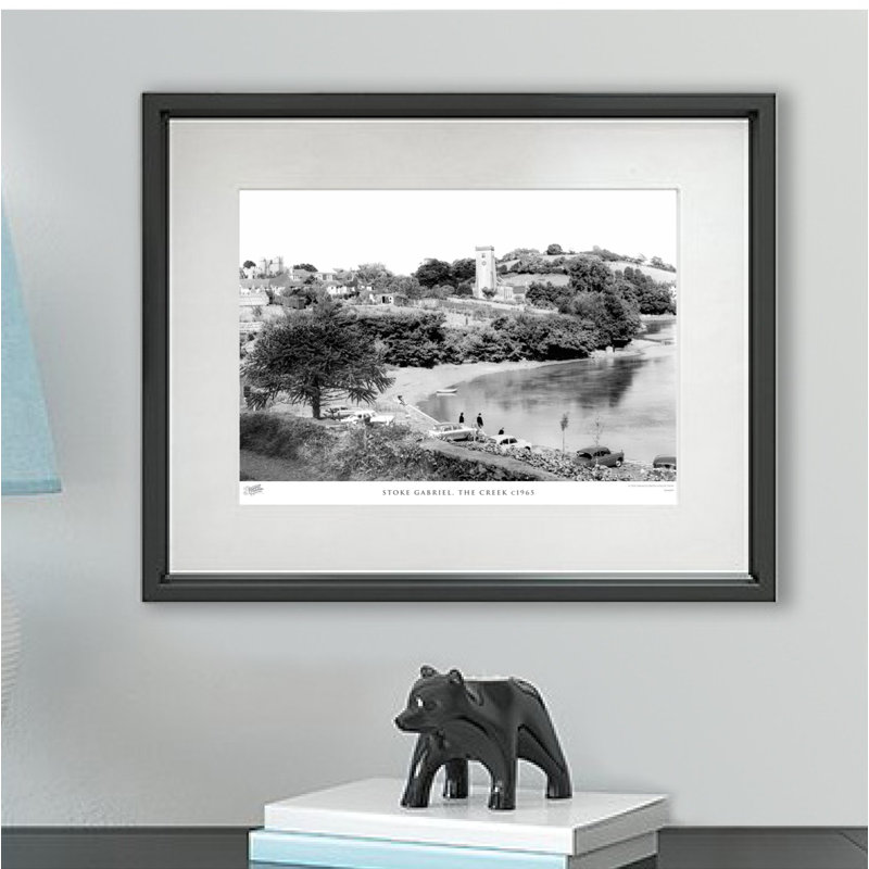 Stoke Gabriel, The Creek C1965 by Francis Frith - Single Picture Frame Print, 40cm H x 50cm W x 2.3cm D