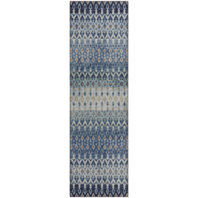 Premium Machine Washable Driessen AMF72 Seaglass Rug
