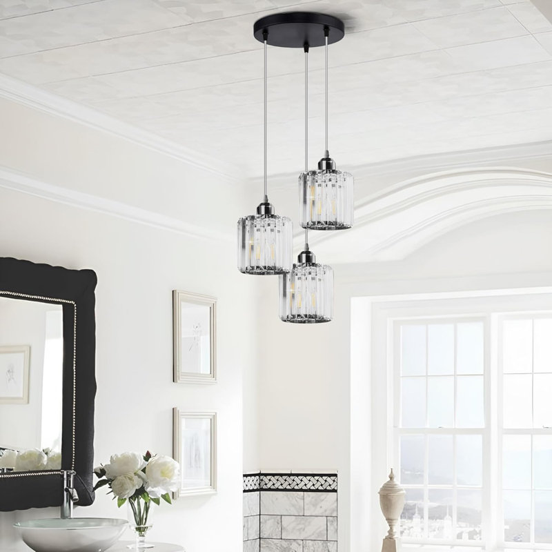 3 - Light Pendant, Chrome