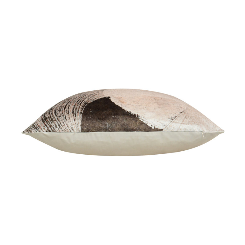 Forest Green and Beige Abstract Pillow
