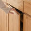 Armoire de rangement à chaussures en bois massif 30 paires