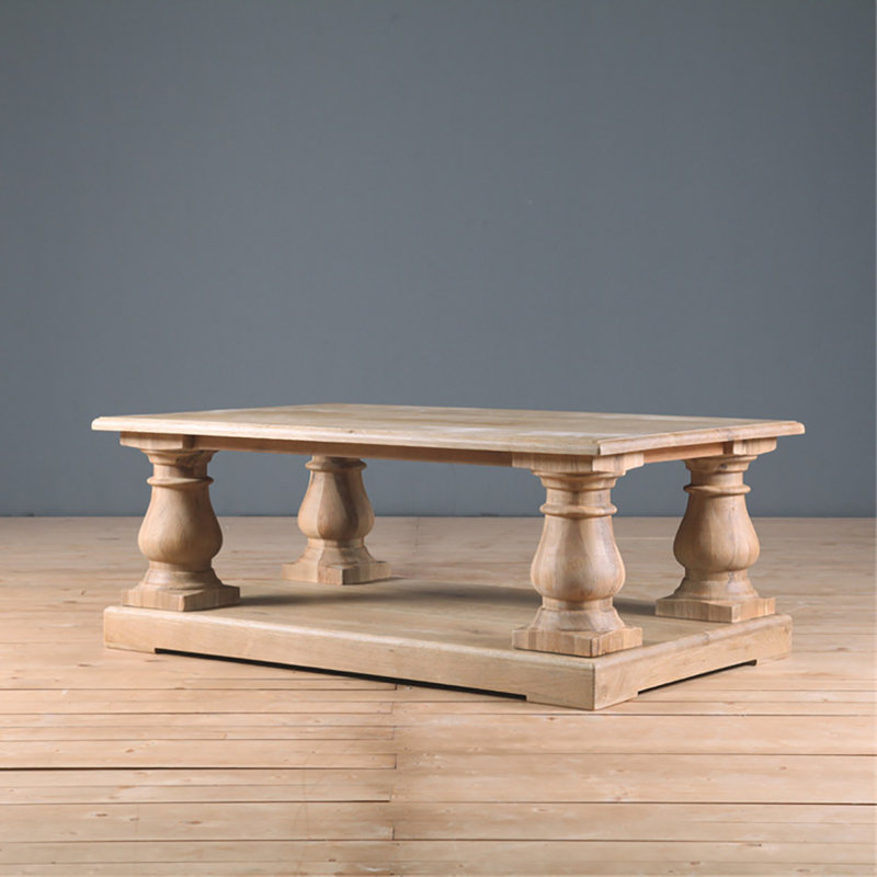 American double-decker coffee table