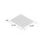 Carrelage mural en porcelaine de 0,75 po x 0,74 po Merola Tile Metro Penny-2043982110