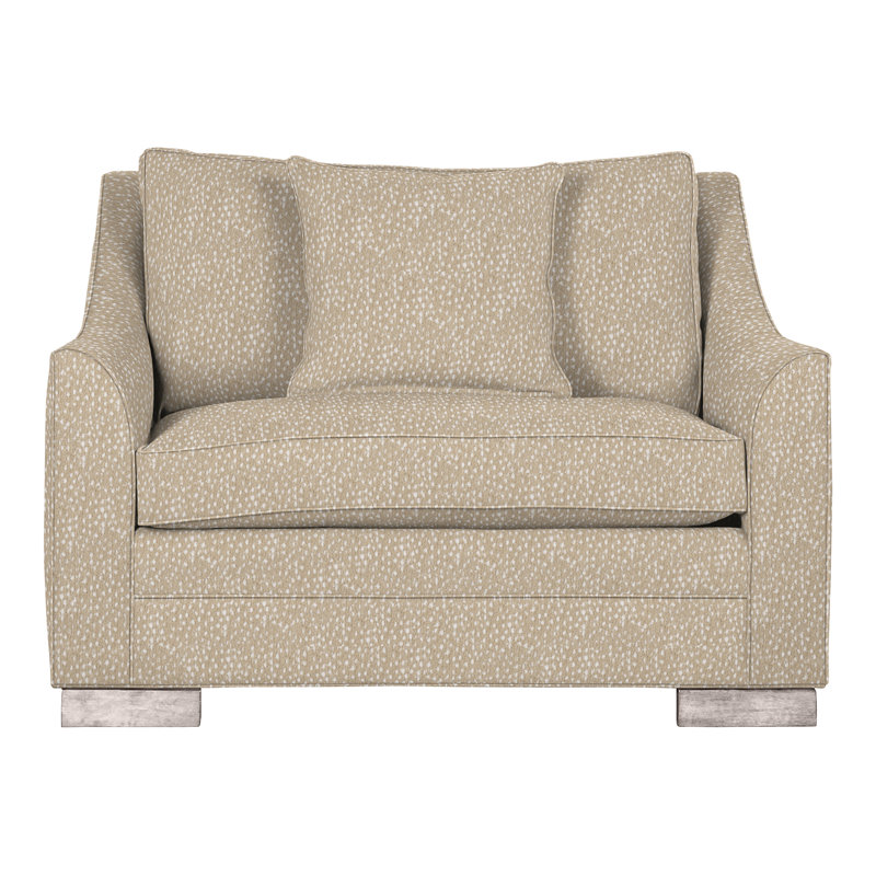 Nicholas Chair And A Half, Dove Gray, Perigold Scardino Alabaster