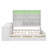 Daybed With Drawers ,Desk ,Shelves And Lights-512634481